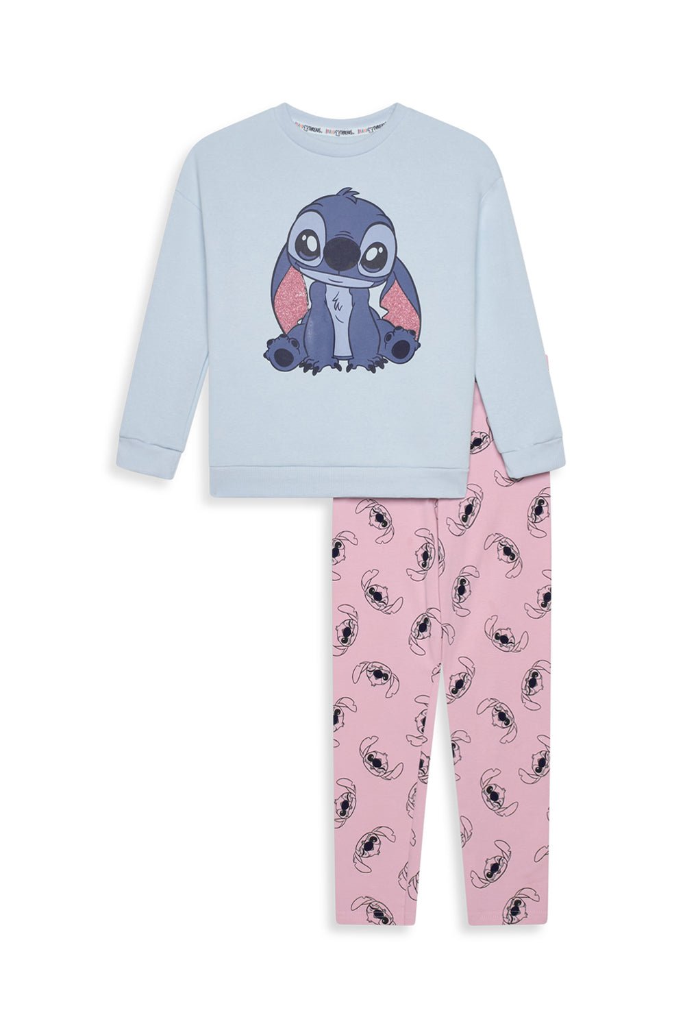 Disney Stitch Girls Top & Leggings Set - Brand Threads