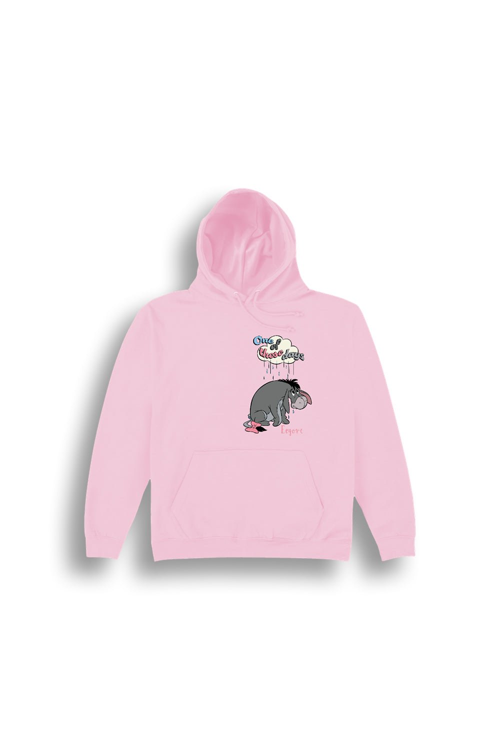 Disney Winnie the Pooh Eeyore ladies pink hoodie - Brand Threads