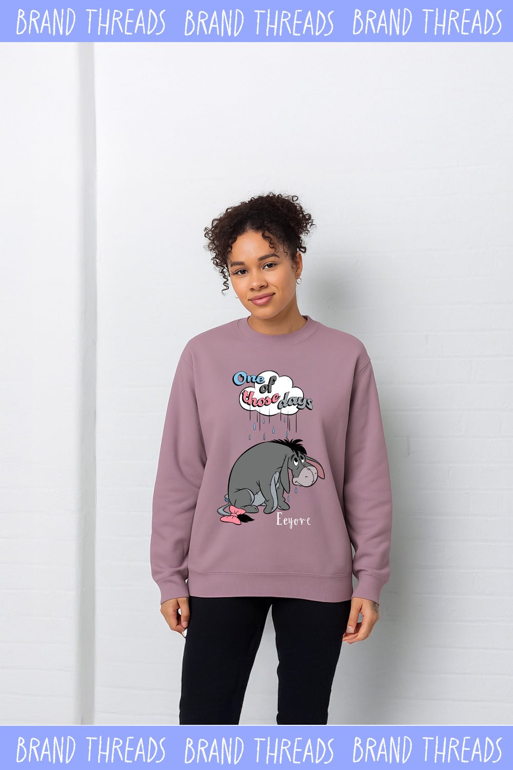 Disney Winnie the Pooh Eeyore ladies sweatshirt - Brand Threads