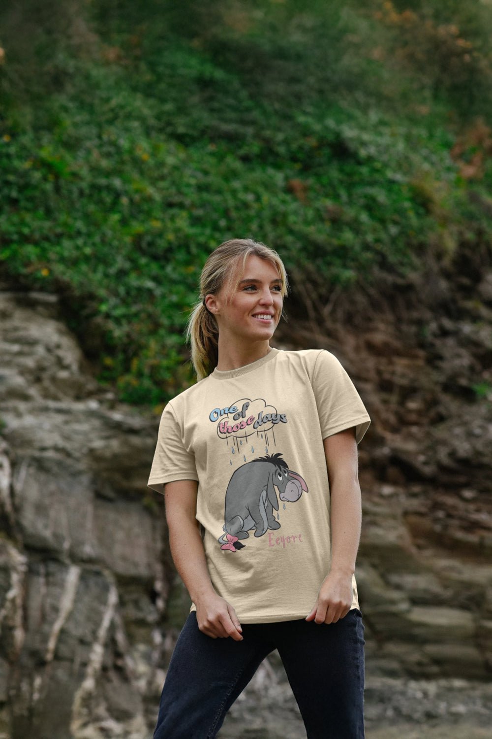 Disney Winnie the Pooh Eeyore ladies T‑shirt - Brand Threads