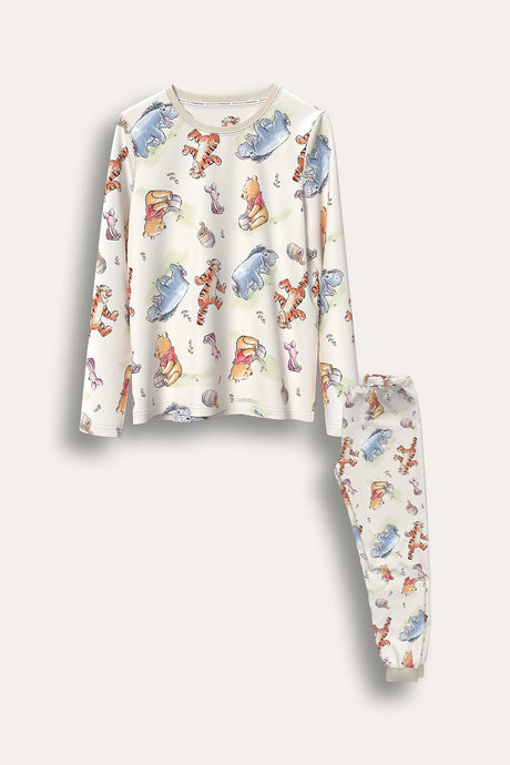 Disney Winnie The Pooh Women’s Divine Fleece Pyjama Set - Brand Threads