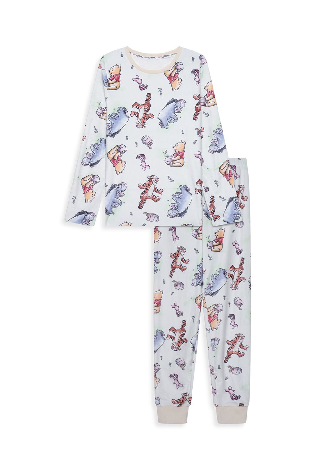 Disney Winnie The Pooh Women’s Divine Fleece Pyjama Set - Brand Threads