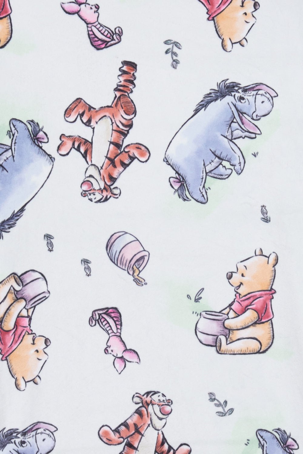 Disney Winnie The Pooh Women’s Divine Fleece Pyjama Set - Brand Threads