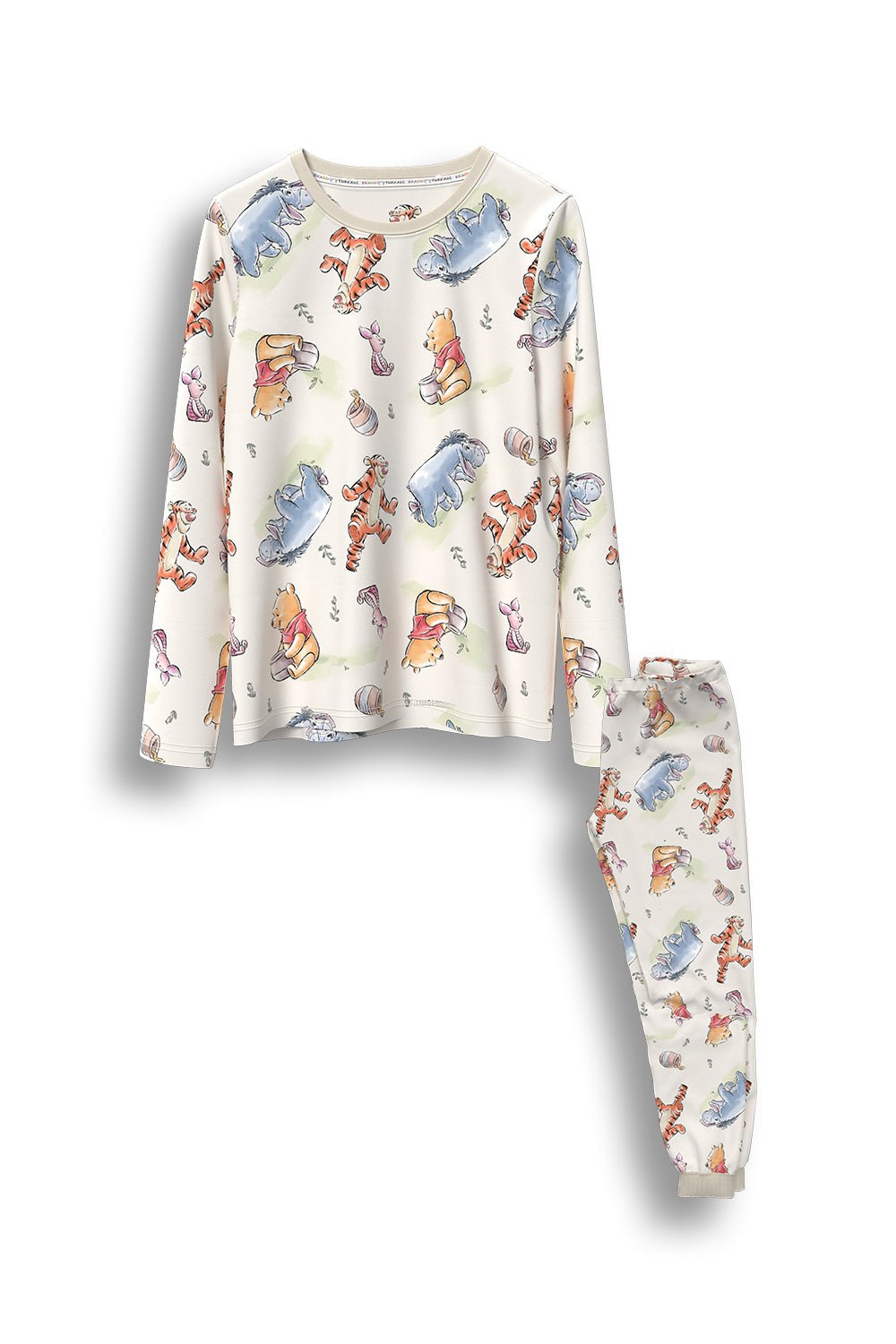 Disney Winnie The Pooh Women’s Divine Fleece Pyjama Set - Brand Threads