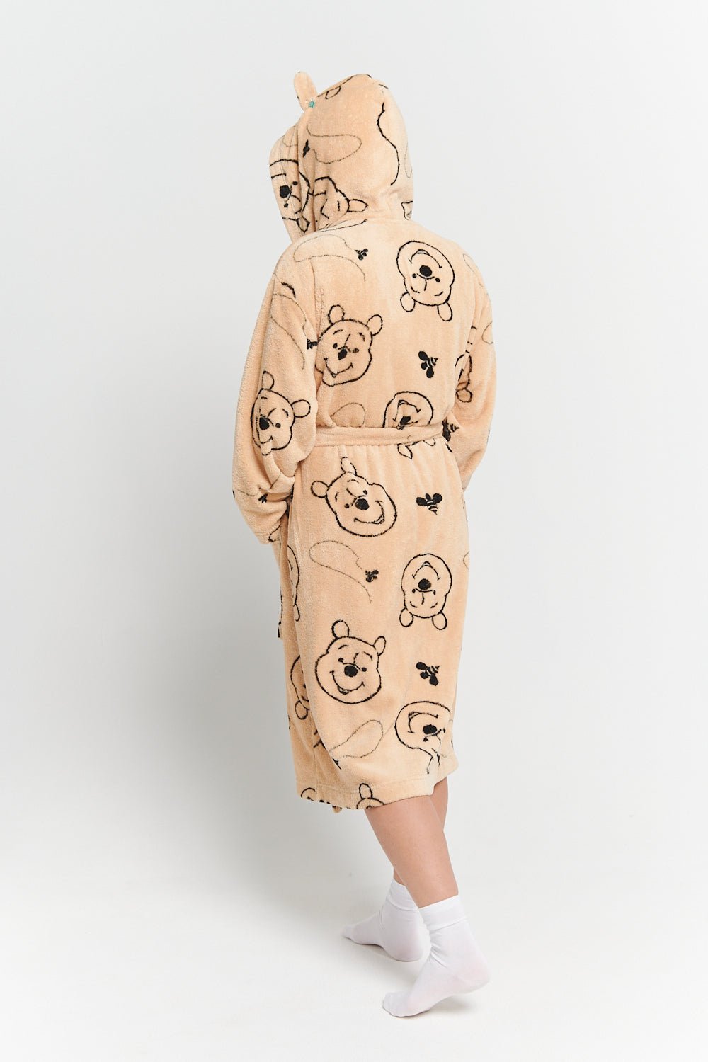 Disney Winnie The Pooh Women’s Fleece Robe - Brand Threads