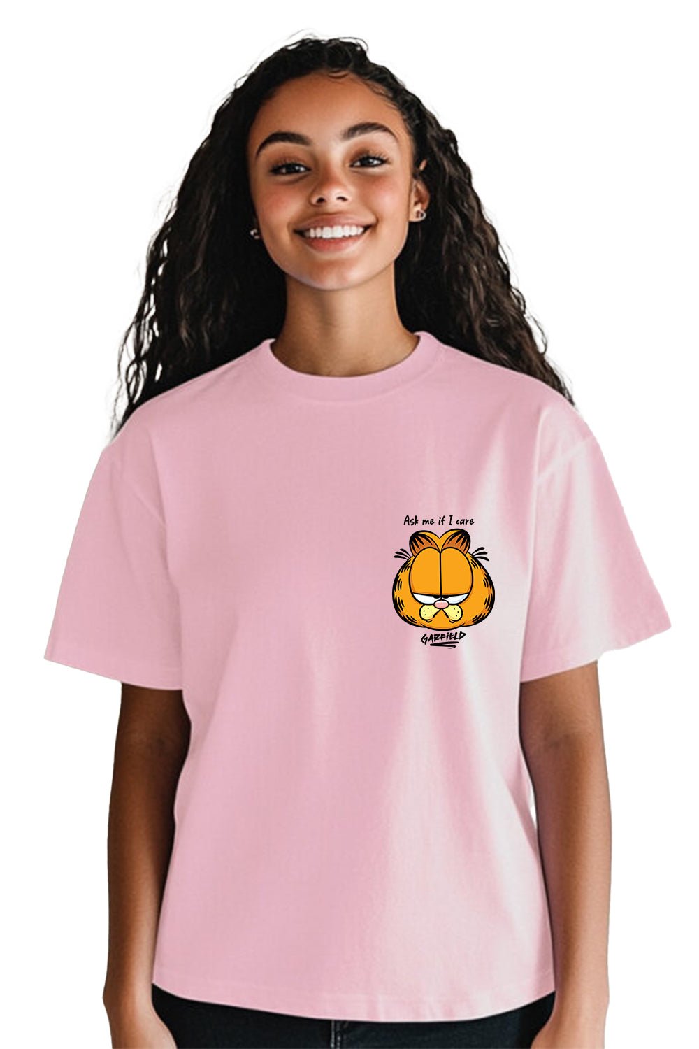Garfield ladies T-shirt – short sleeve, casual graphic tee - Brand Threads