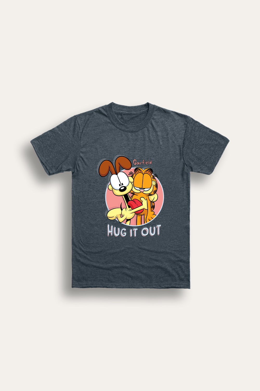 Garfield & Odie Hug It Out ladies t shirt - Brand Threads