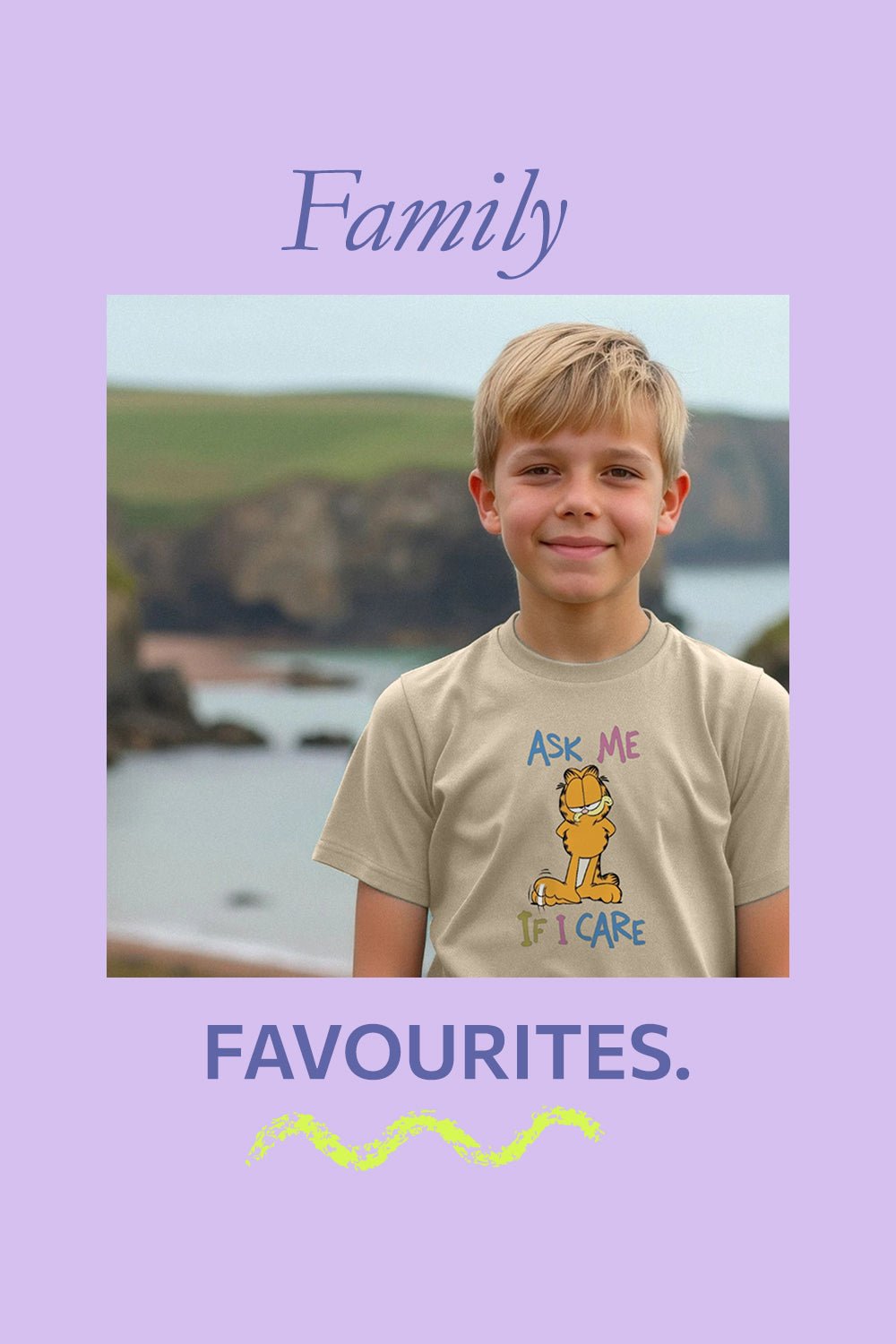 Garfield unisex youth T-shirt – short sleeve, kids T-shirt - Brand Threads