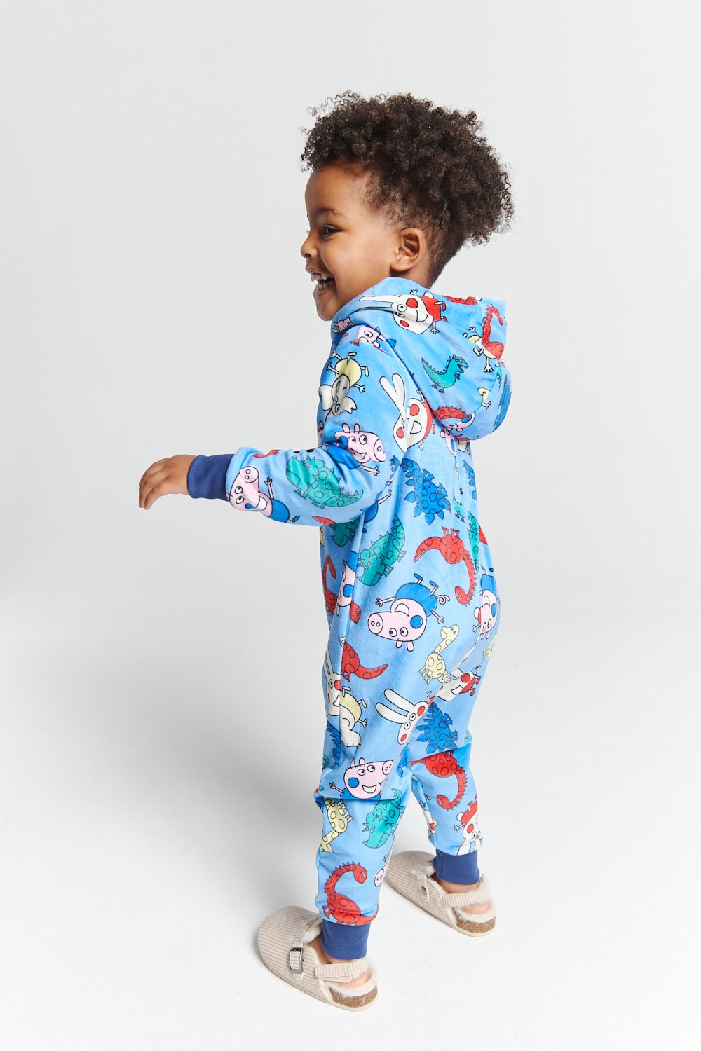 George Pig Boys Fleece Onesie - Brand Threads