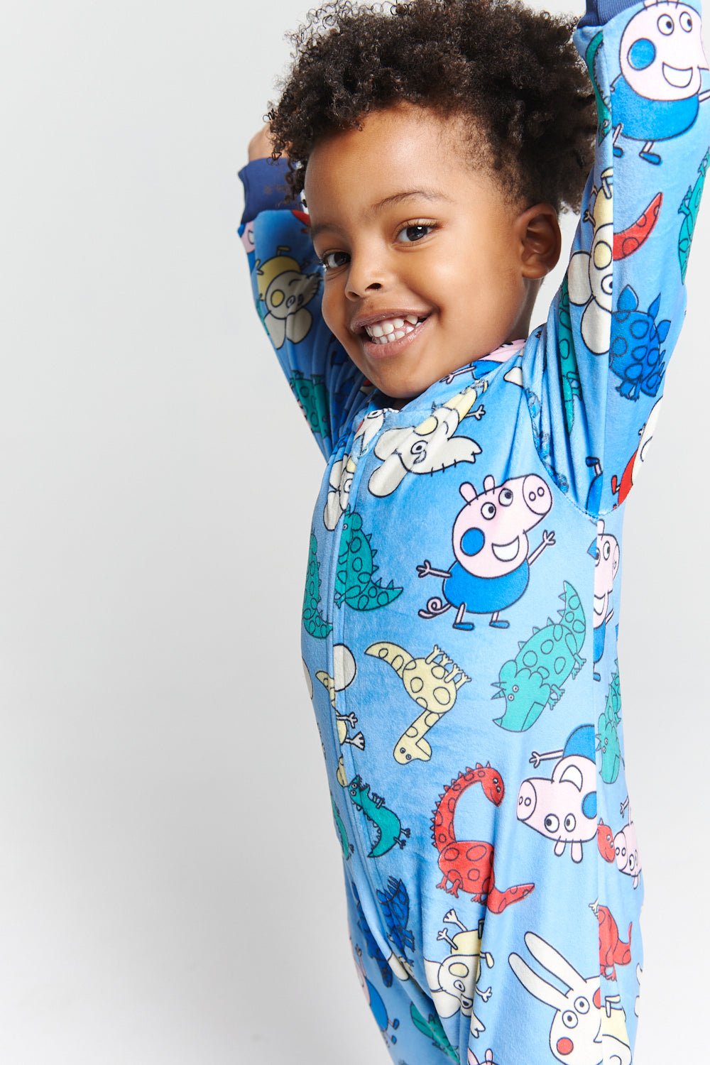 George Pig Boys Fleece Onesie - Brand Threads