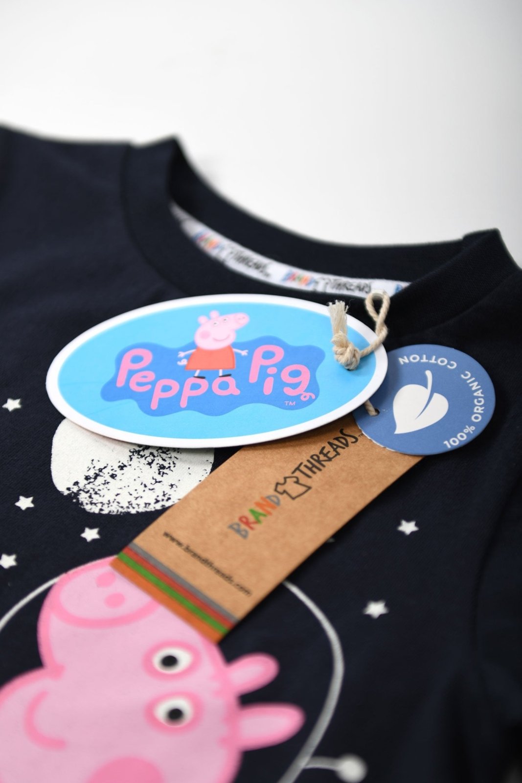 George Pig Organic Cotton Shorty Pyjamas - Brand Threads