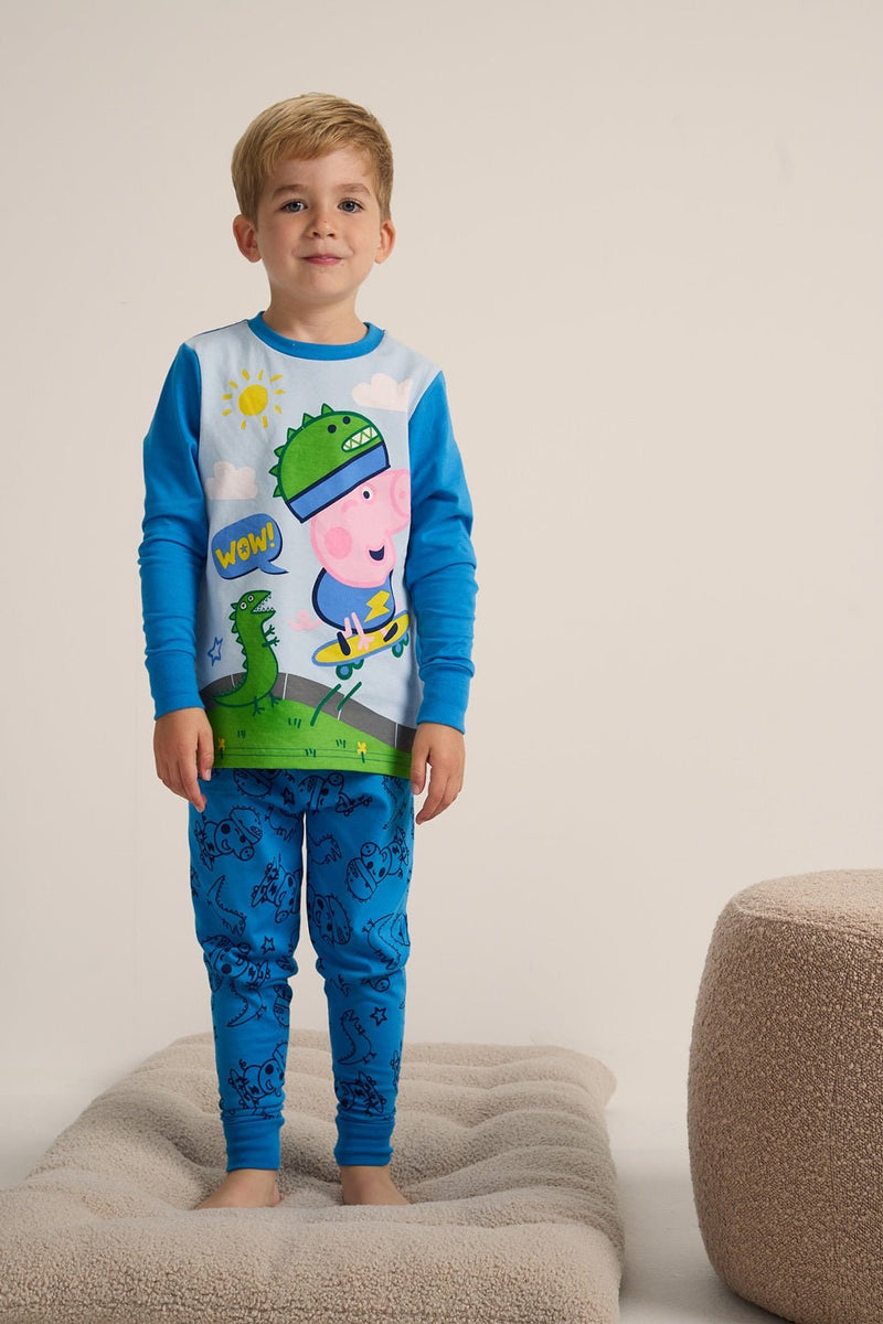 Peppa Pig George Skating Short Sleeve Pyjamas Set