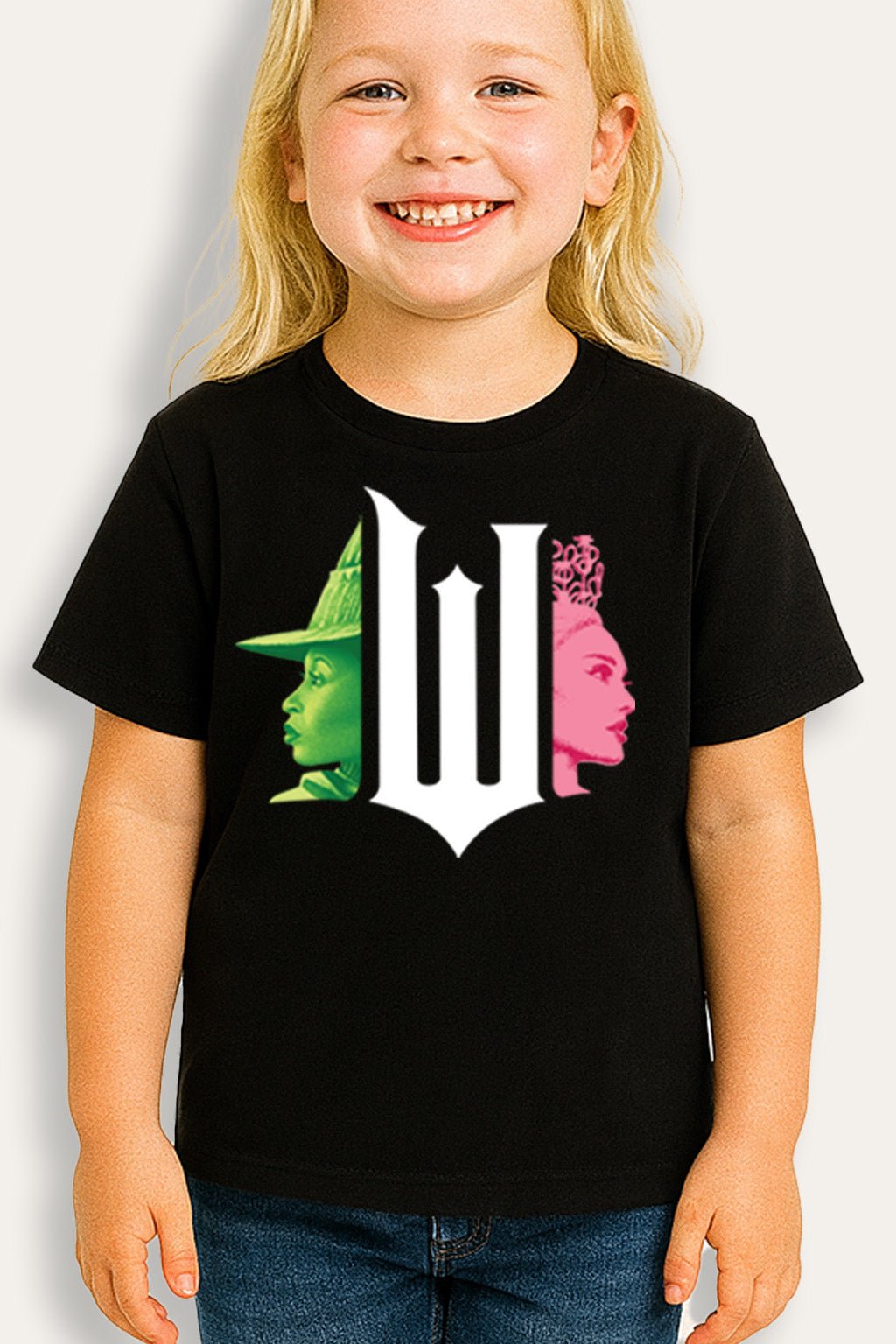 Girls Black Wicked T-Shirt - Brand Threads
