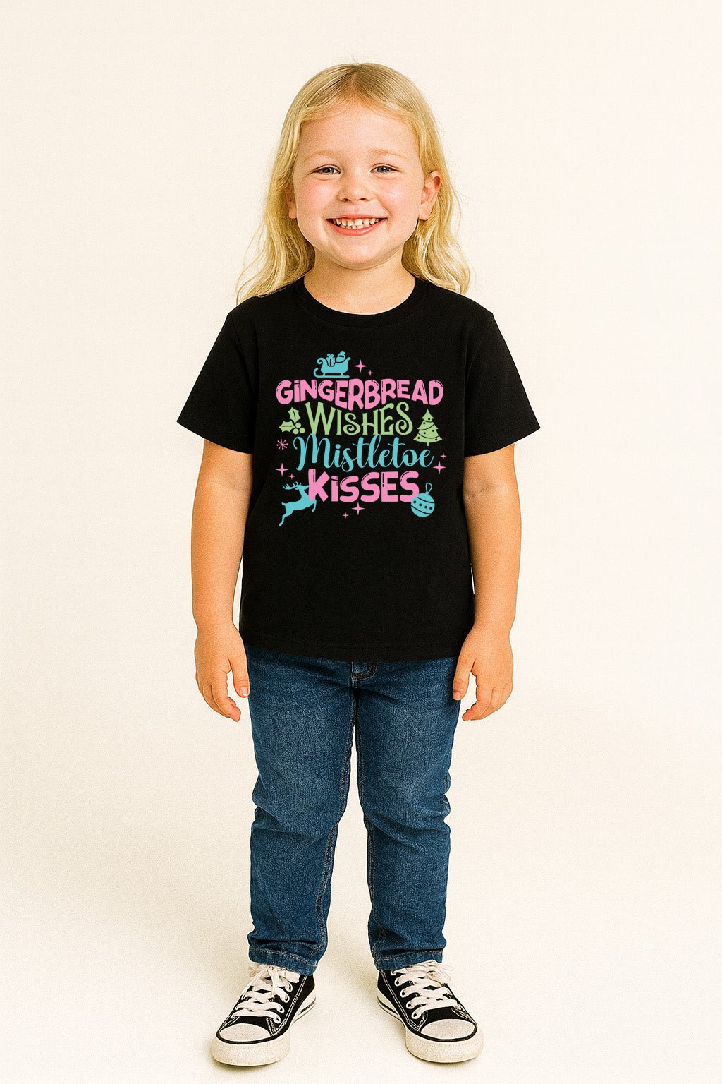 Girls Christmas T-Shirt - Brand Threads
