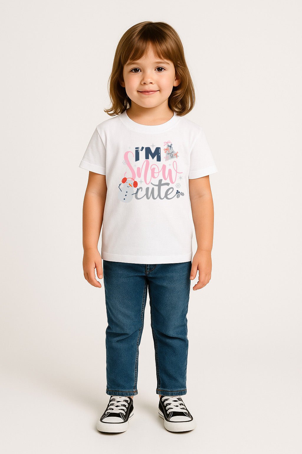 Girls Christmas T-Shirt - Brand Threads