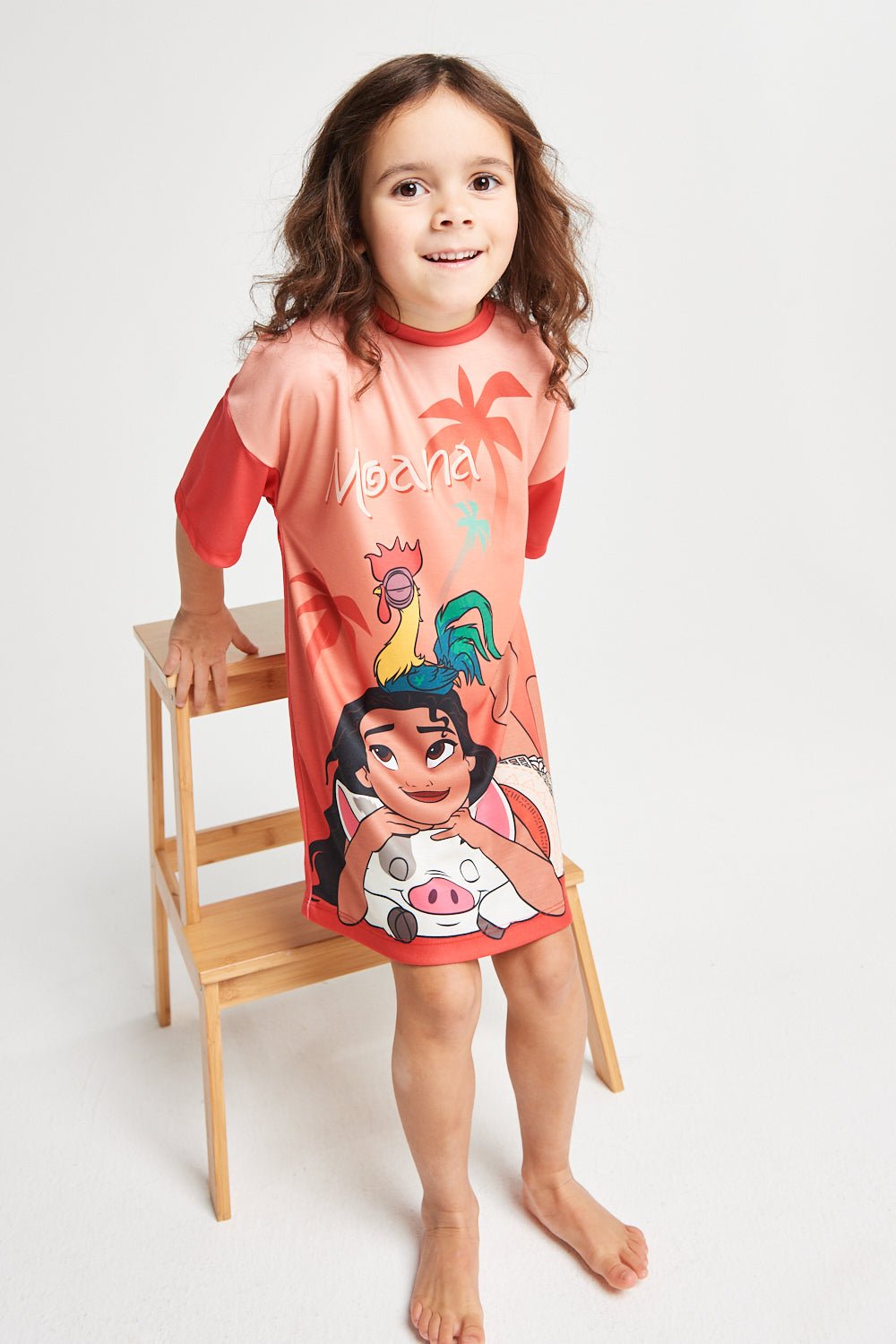 Girls Disney Moana Nightie - Brand Threads