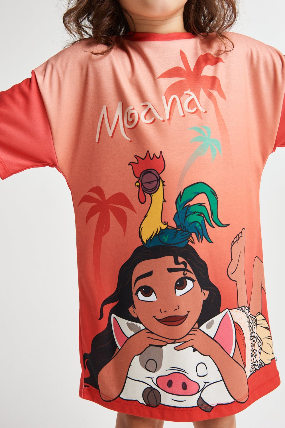 Girls Disney Moana Nightie - Brand Threads