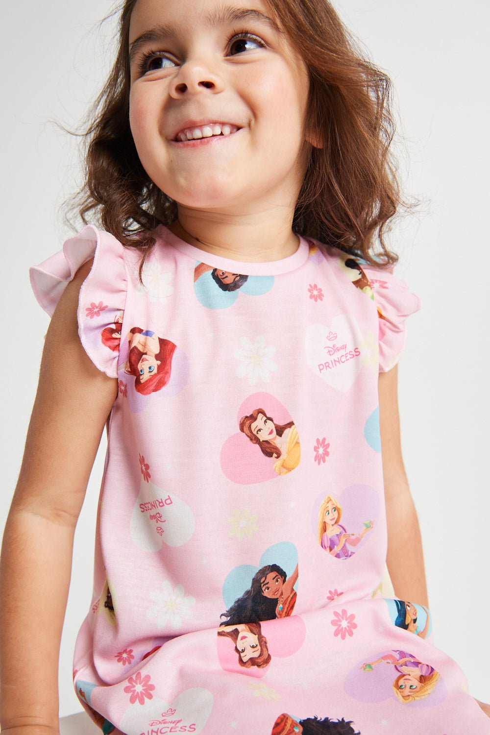 Girls Disney Princess Nightie - Brand Threads
