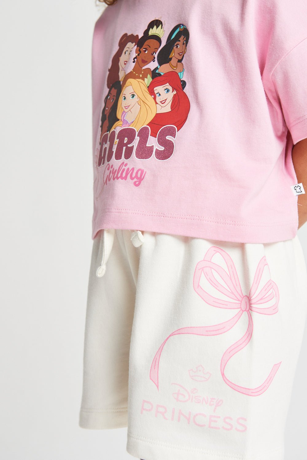 Girls Disney Princess T-shirt & Shorts Set - Brand Threads