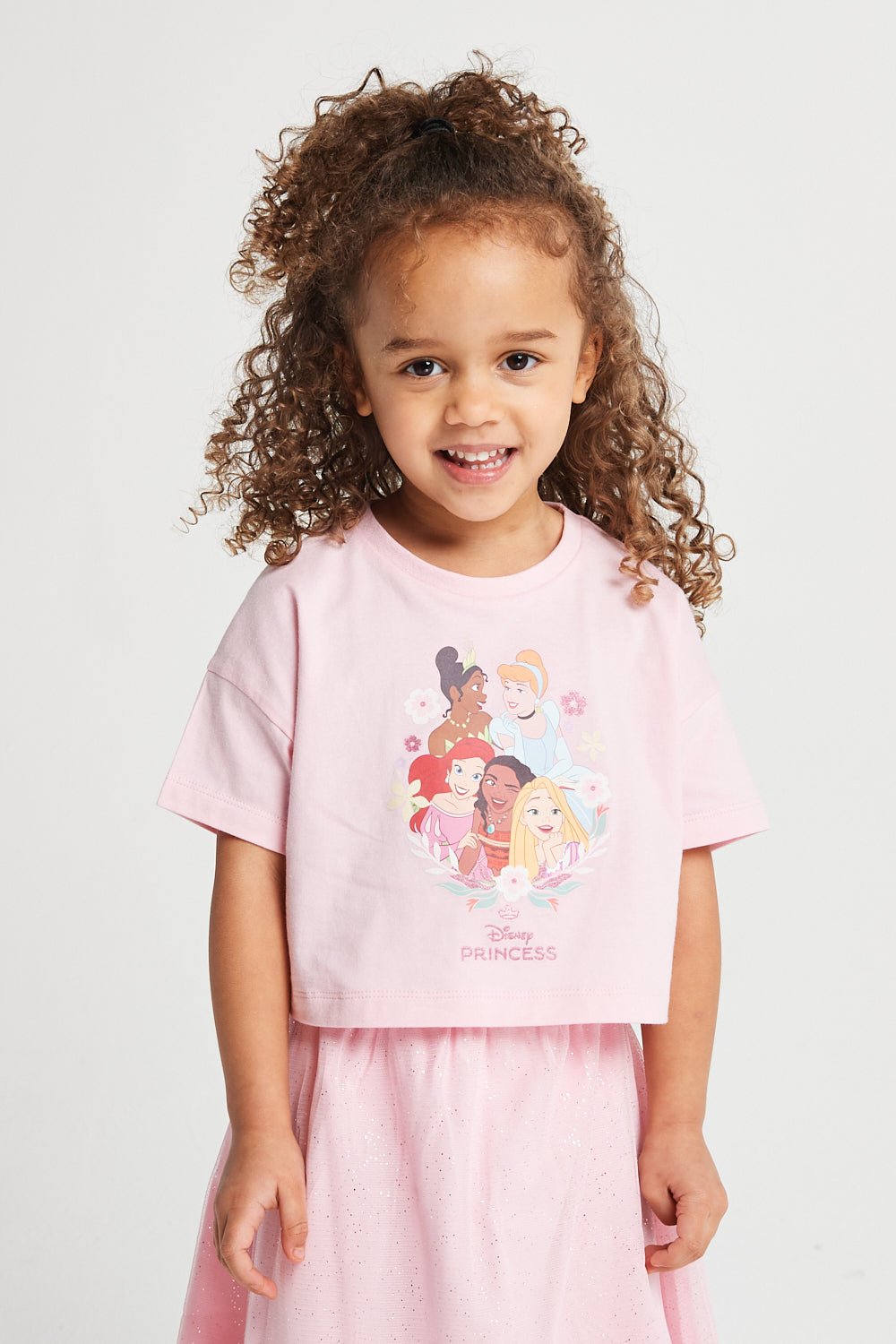 Girls Disney Princess Tee And Tutu Skirt - Brand Threads