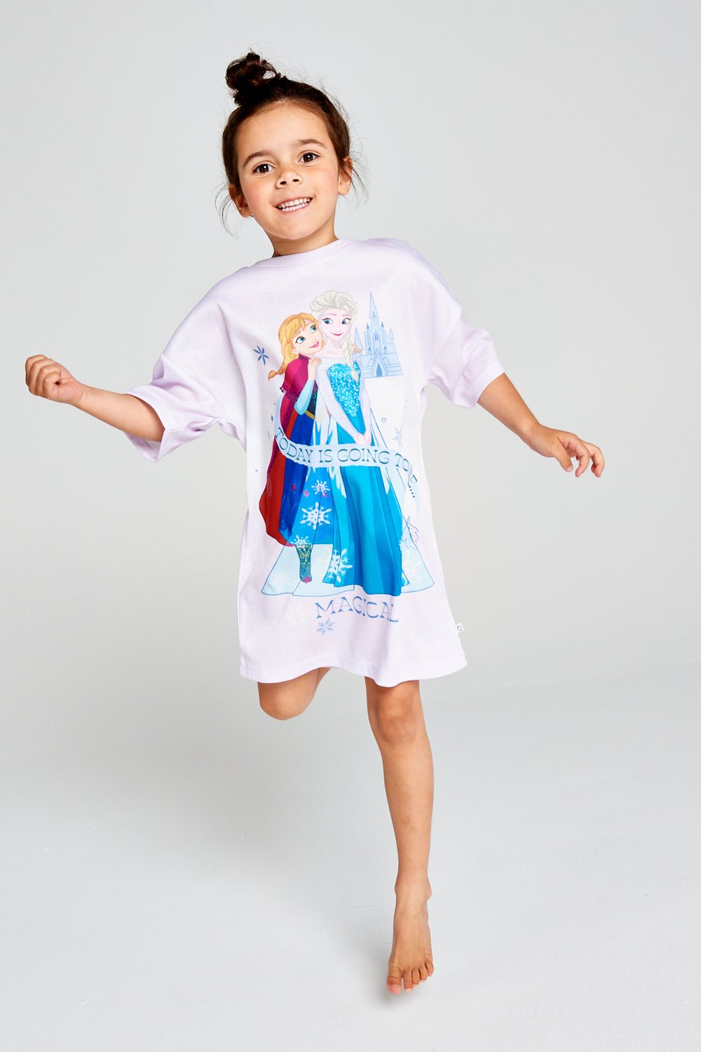 Girls Frozen 2 Pack Nighties - Brand Threads