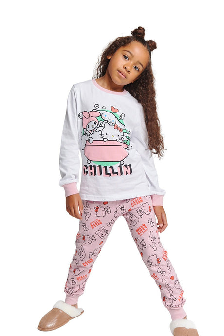Girls Hello Kitty Pyjama Set - Brand Threads