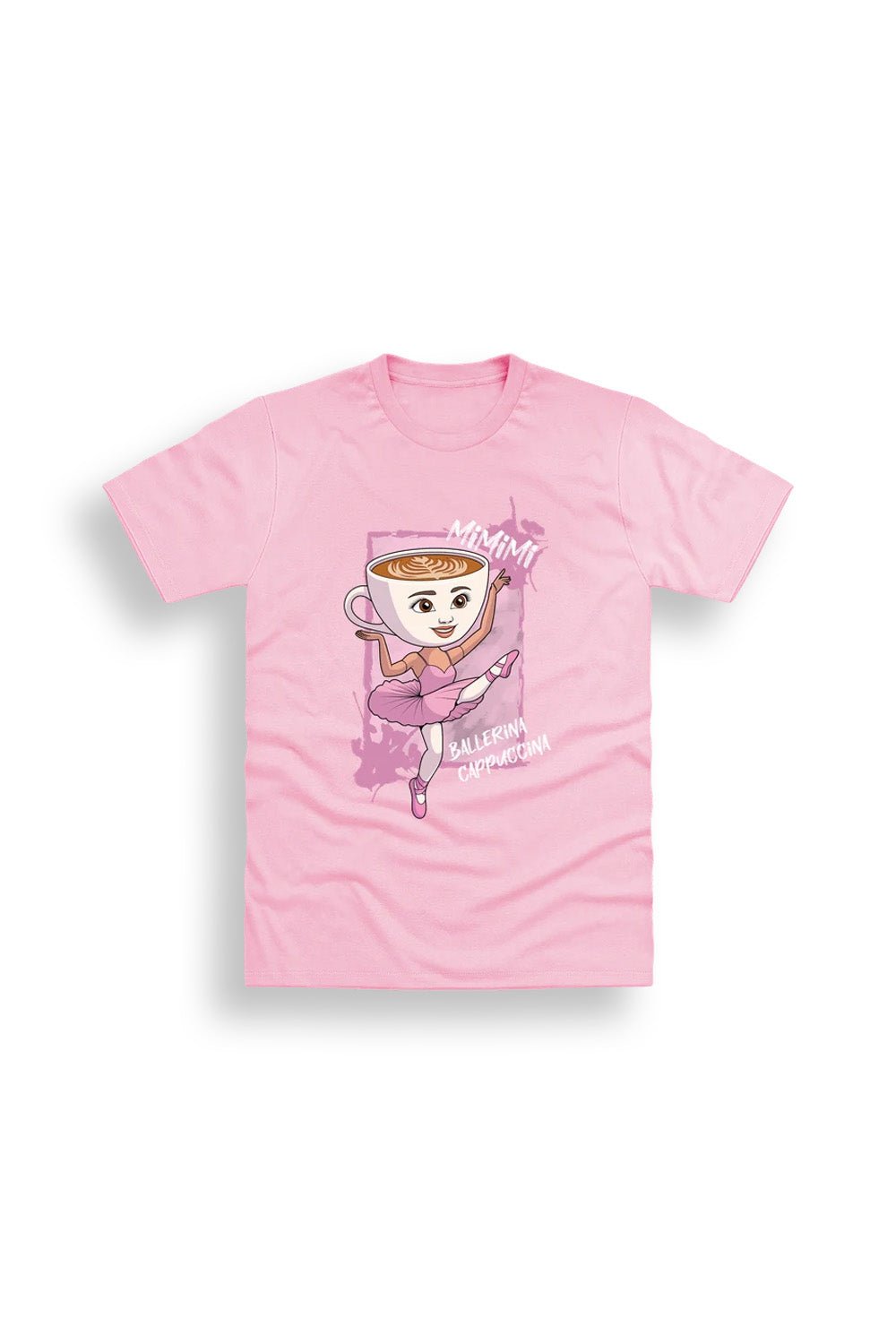 Girls Italian Brainrot Baby Pink T-Shirt - Brand Threads