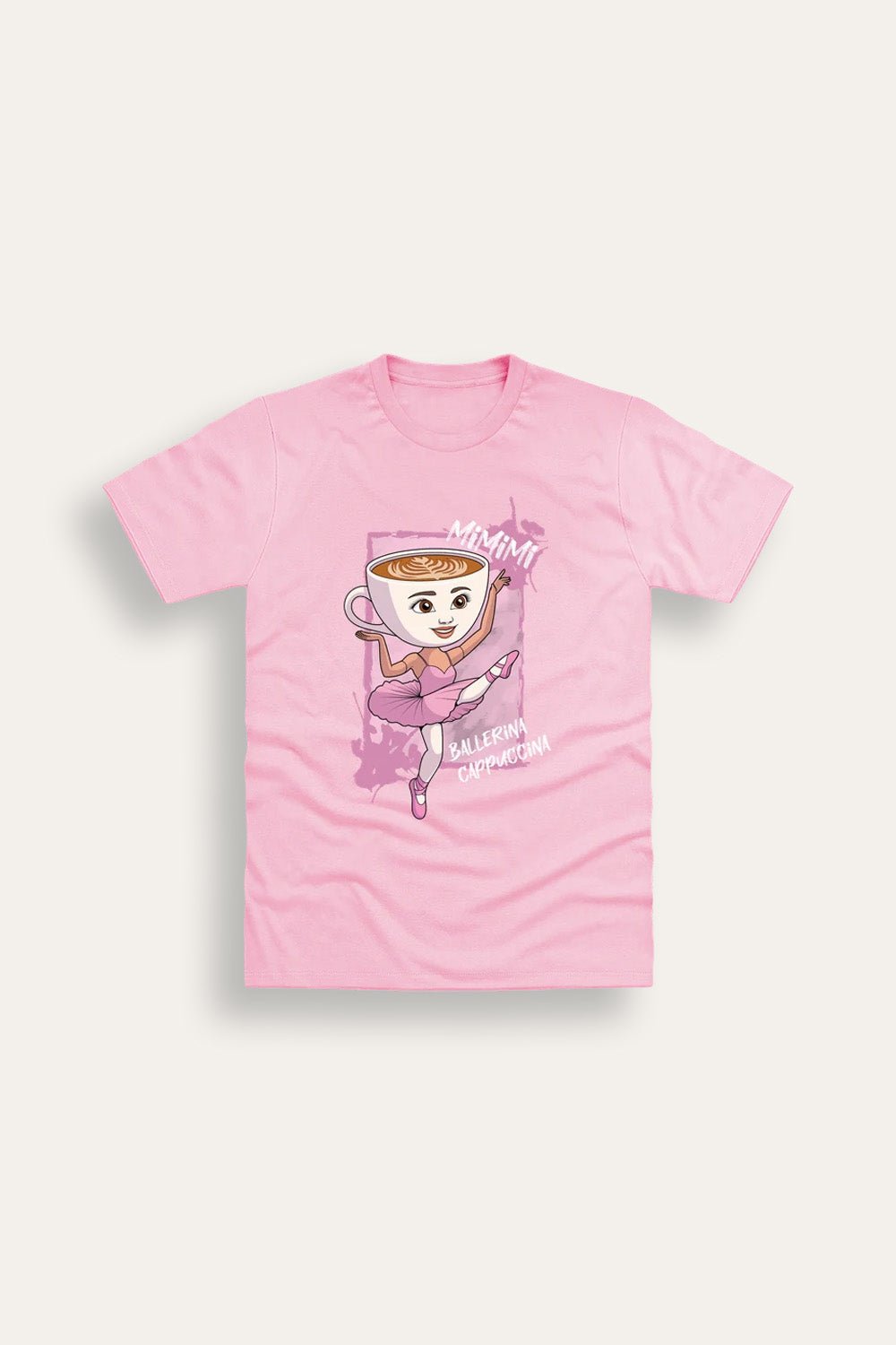 Girls Italian Brainrot Baby Pink T-Shirt - Brand Threads
