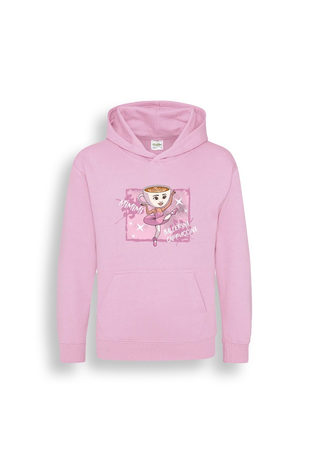 Girls Italian Brainrot “Ballerina Cappucina” Hoodie - Brand Threads