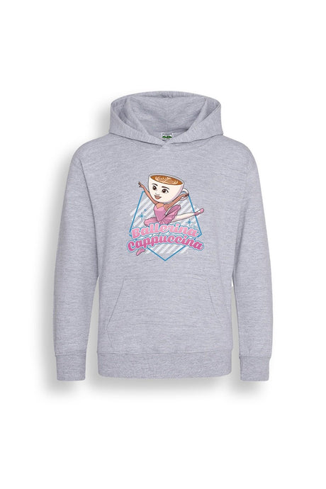 Girls Italian Brainrot “Ballerina Cappucina” Hoodie - Brand Threads