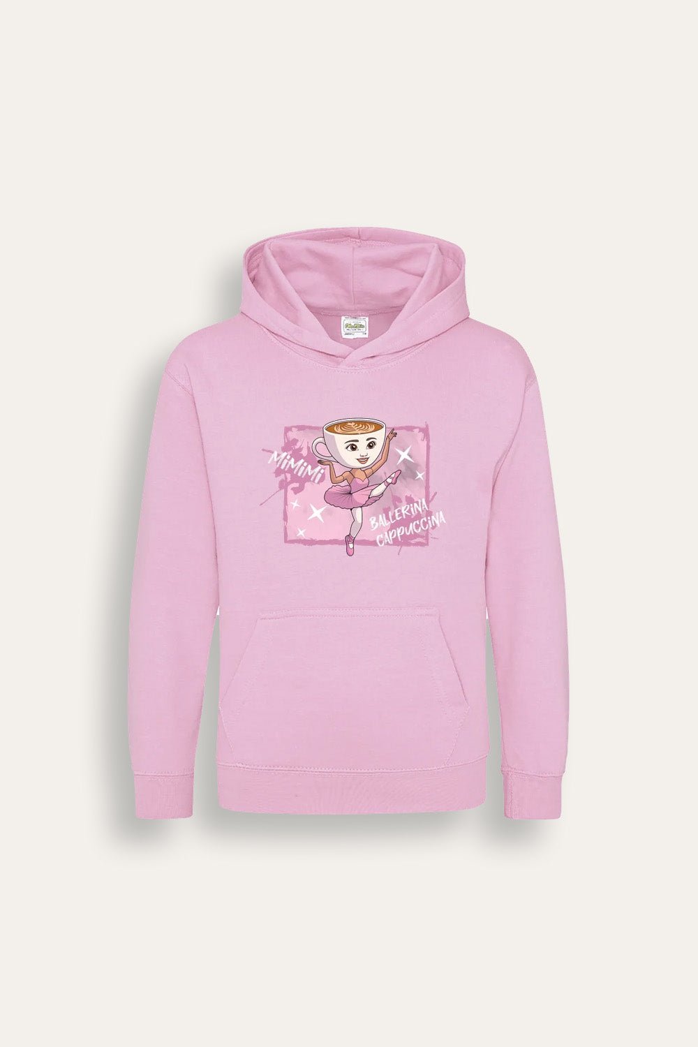 Girls Italian Brainrot “Ballerina Cappucina” Hoodie - Brand Threads