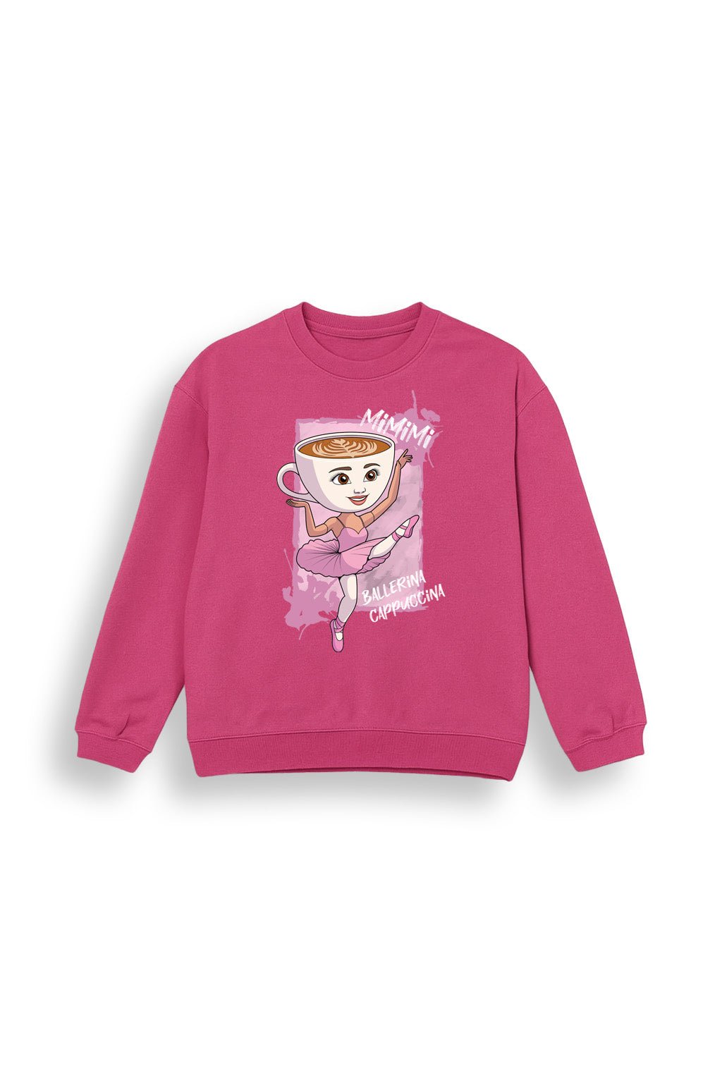 Girls Italian Brainrot “Ballerina Cappucina” Sweatshirt - Brand Threads