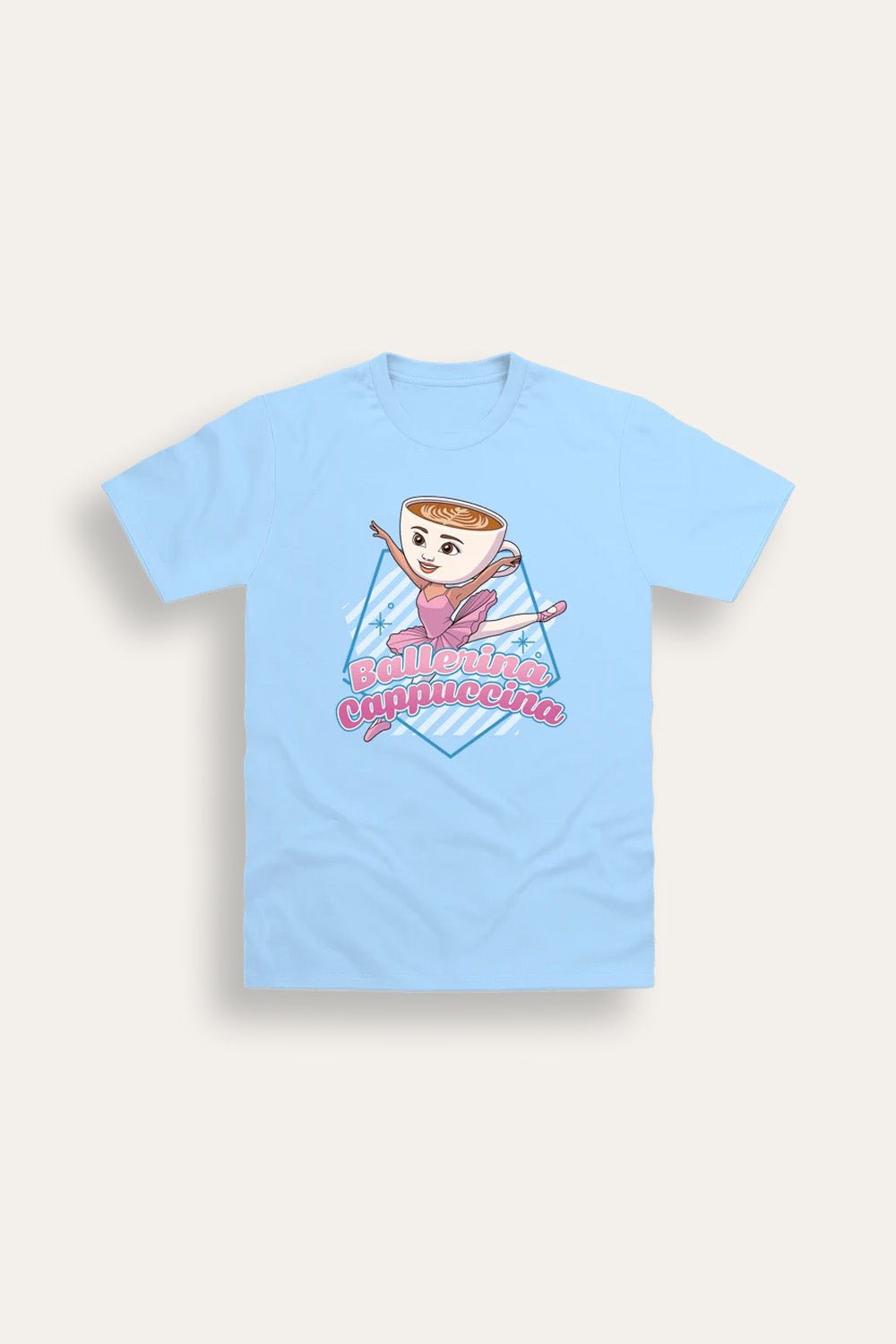 Girls Italian Brainrot Blue T-Shirt - Brand Threads