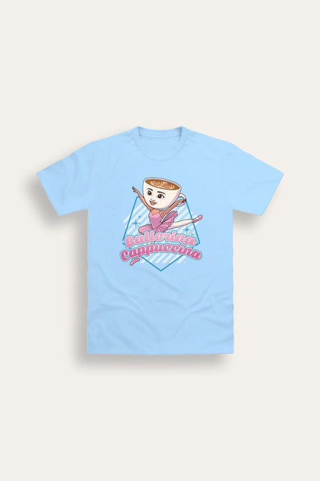 Girls Italian Brainrot Blue T-Shirt - Brand Threads