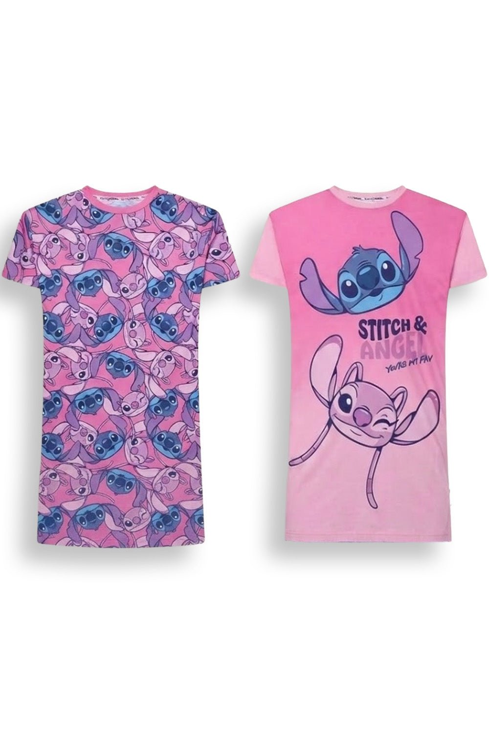 Girls Lilo & Stitch Nightie 2 pack - Brand Threads