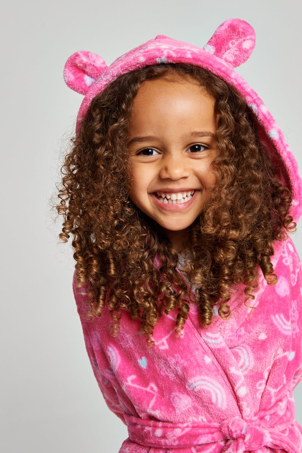 Girls Peppa Pig Fleece Dressing Gown - Brand Threads