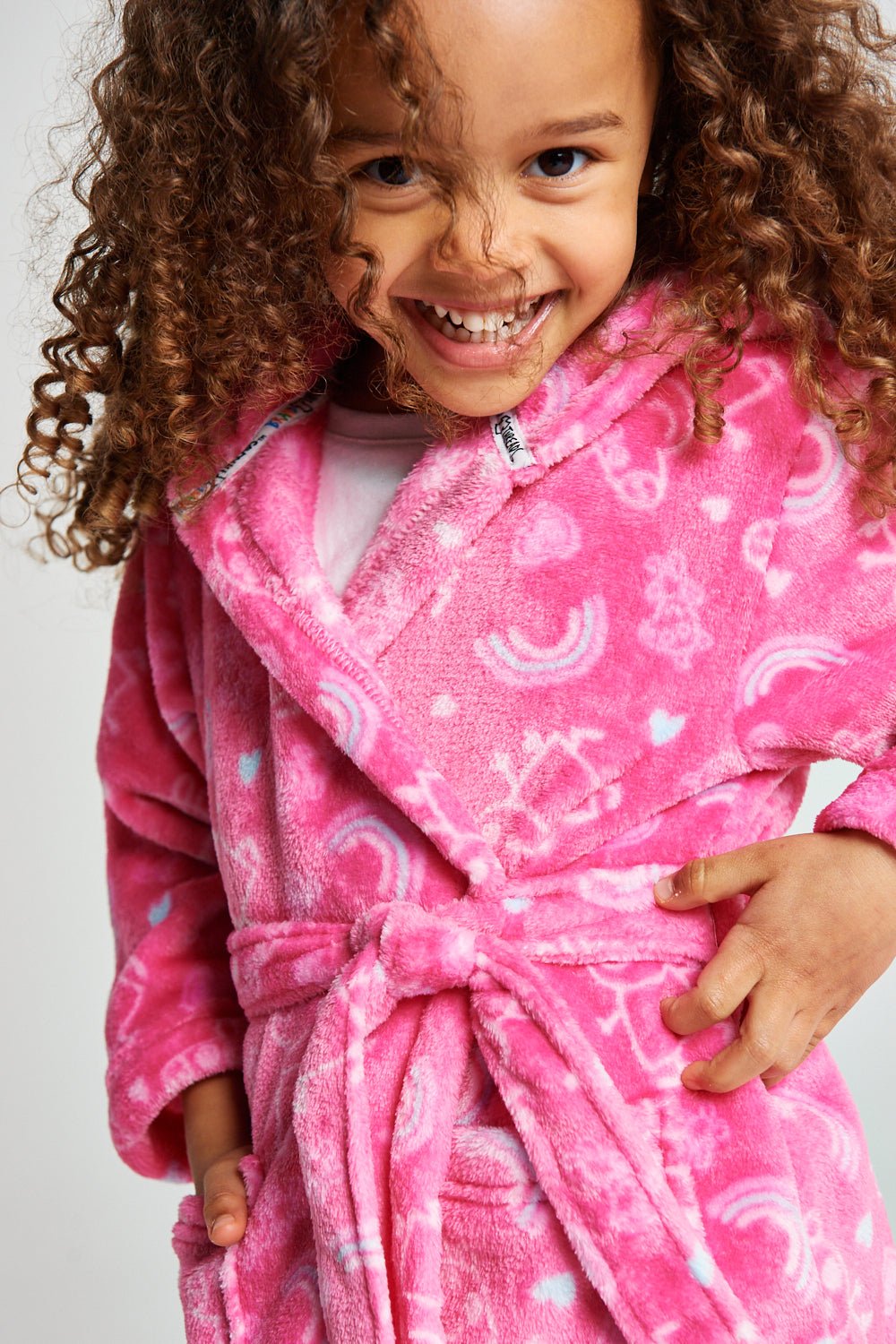 Girls Peppa Pig Fleece Dressing Gown - Brand Threads