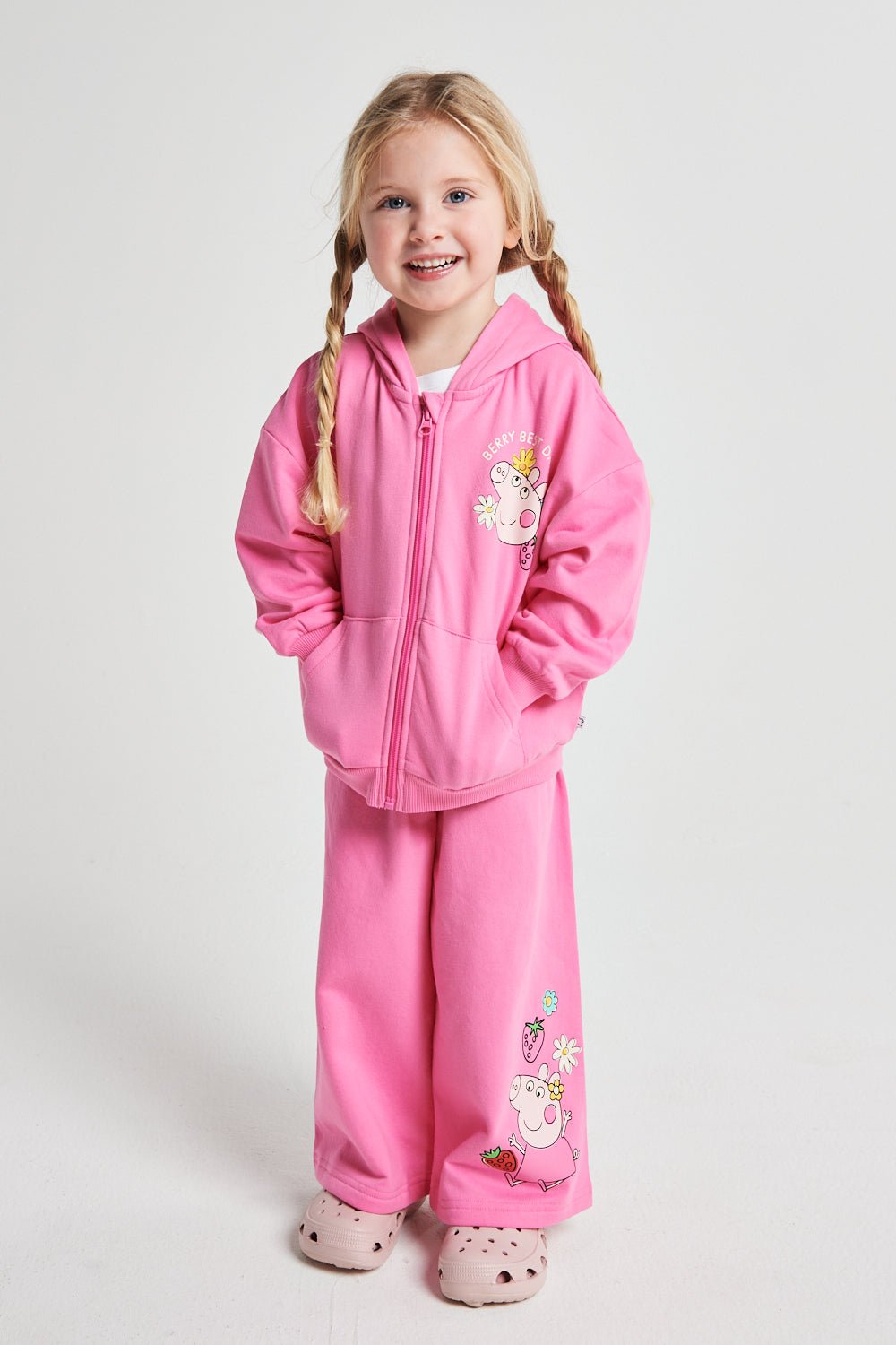 Girls Peppa Pig Jogger Set - Brand Threads