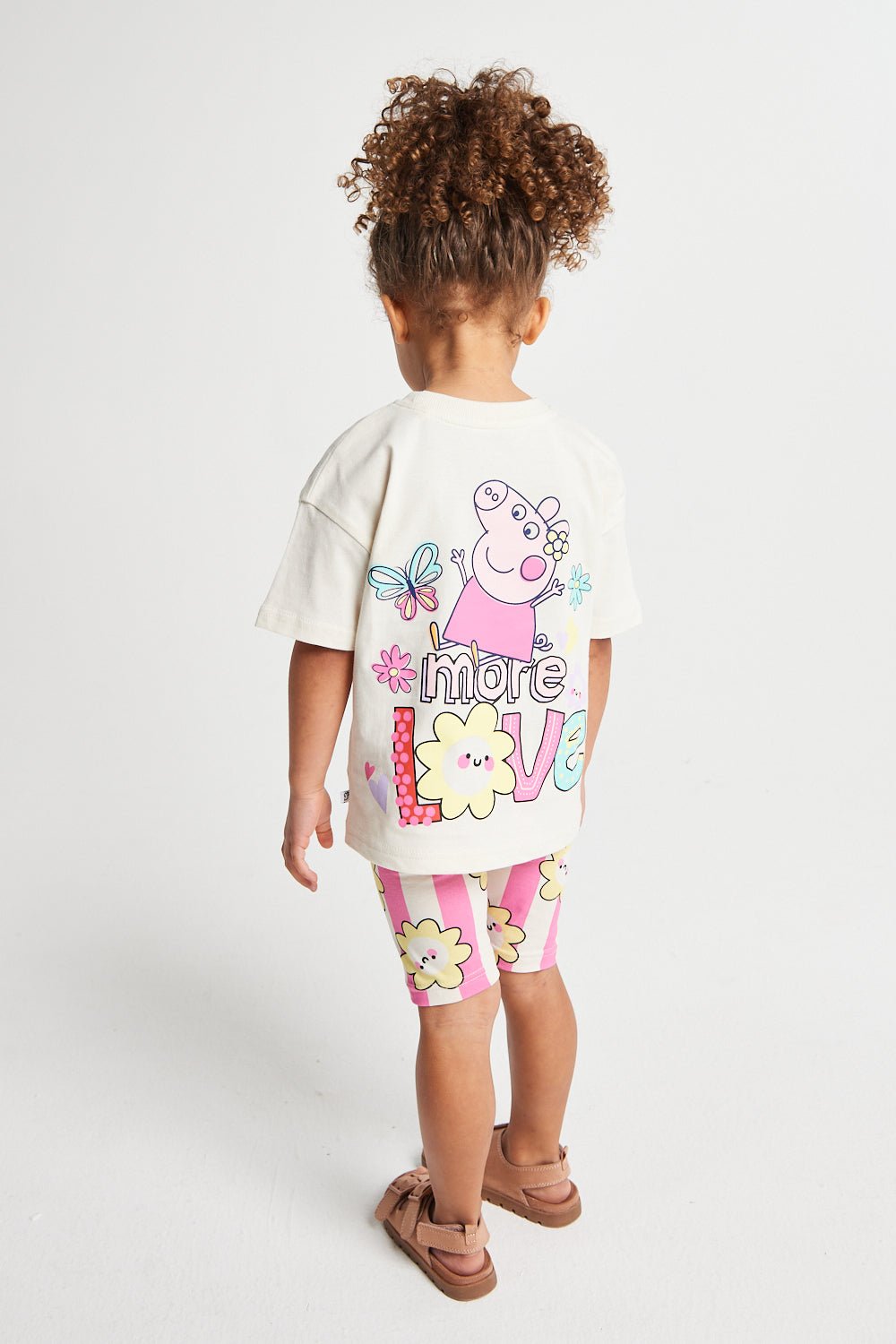 Girls Peppa Pig T-shirt & Shorts Set - Brand Threads