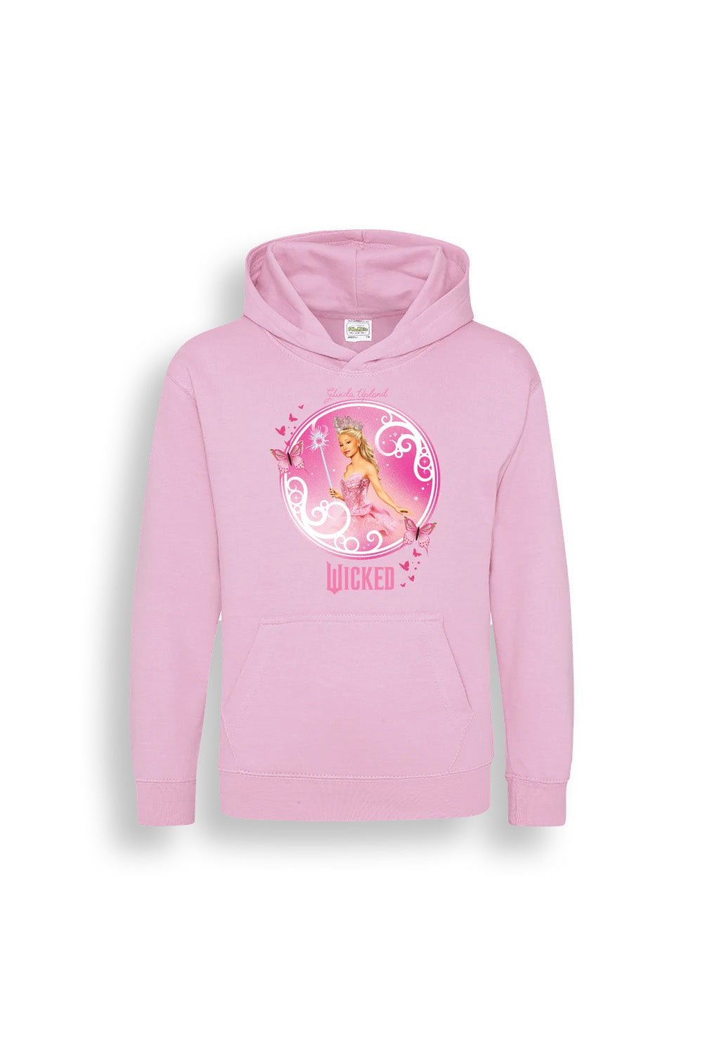 Girls Pink Wicked Hoodie - Brand Threads