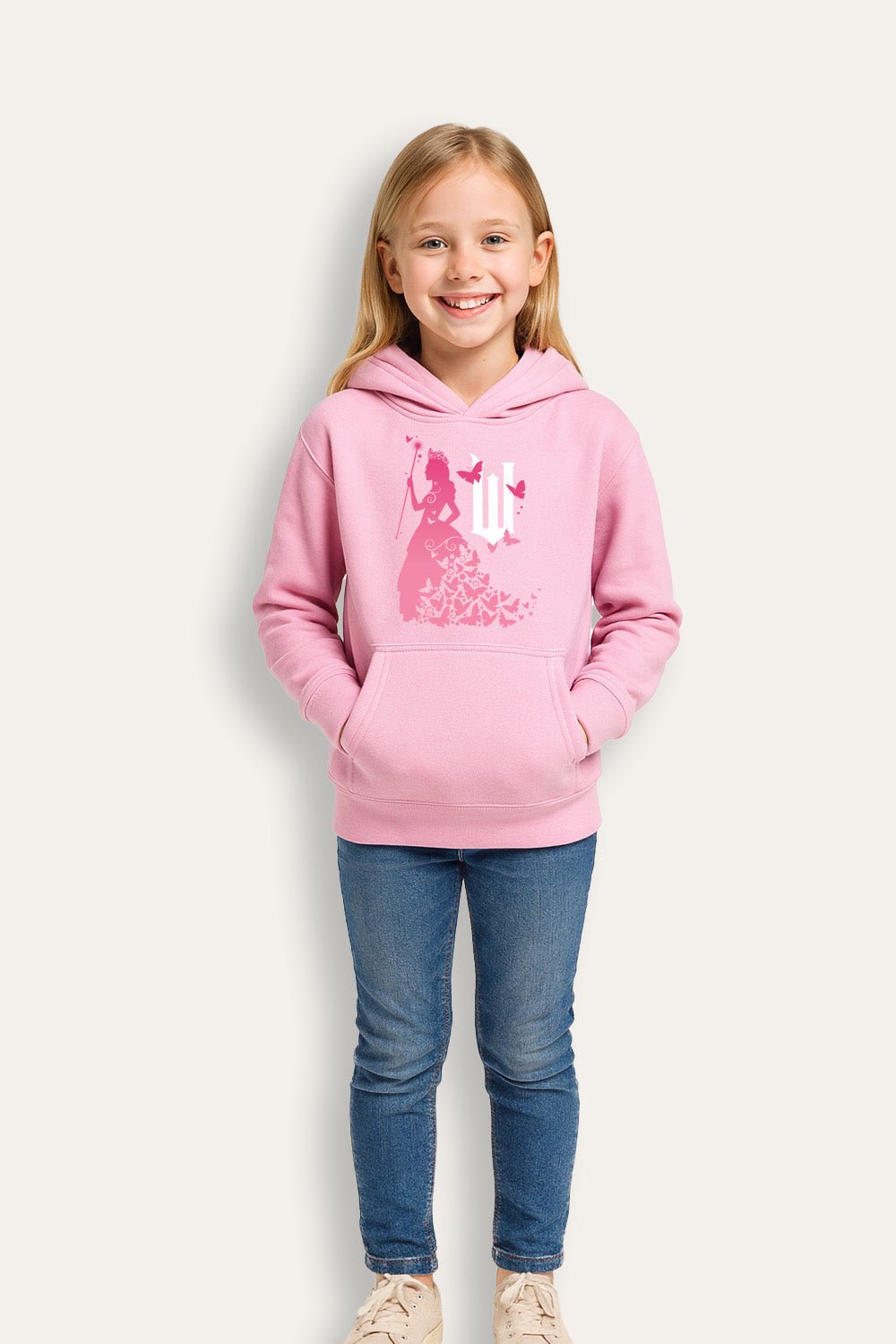 Girls Pink Wicked Hoodie - Brand Threads