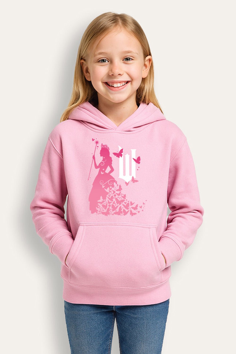 Girls Pink Wicked Hoodie - Brand Threads