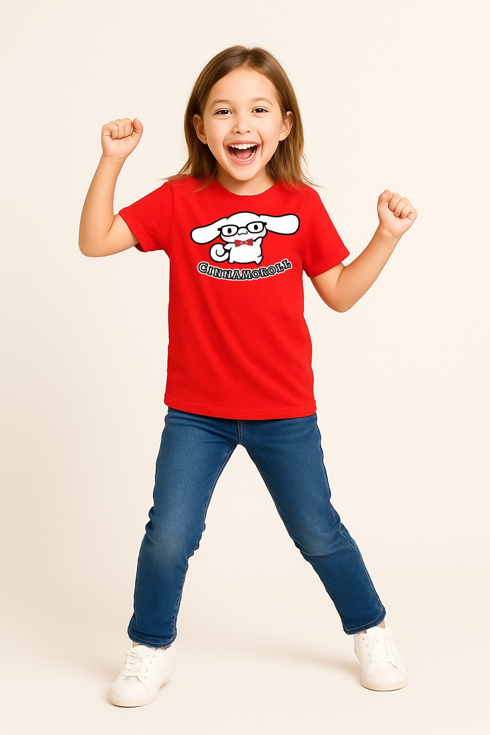 Girls Sanrio Cinnamoroll Red T-Shirt - Brand Threads