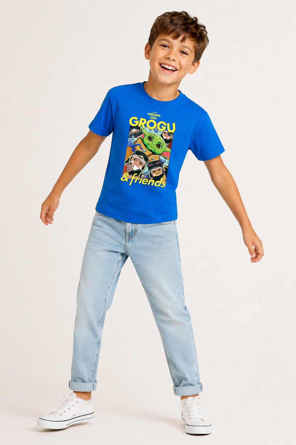 Boys Grogu and Friends T-Shirt
