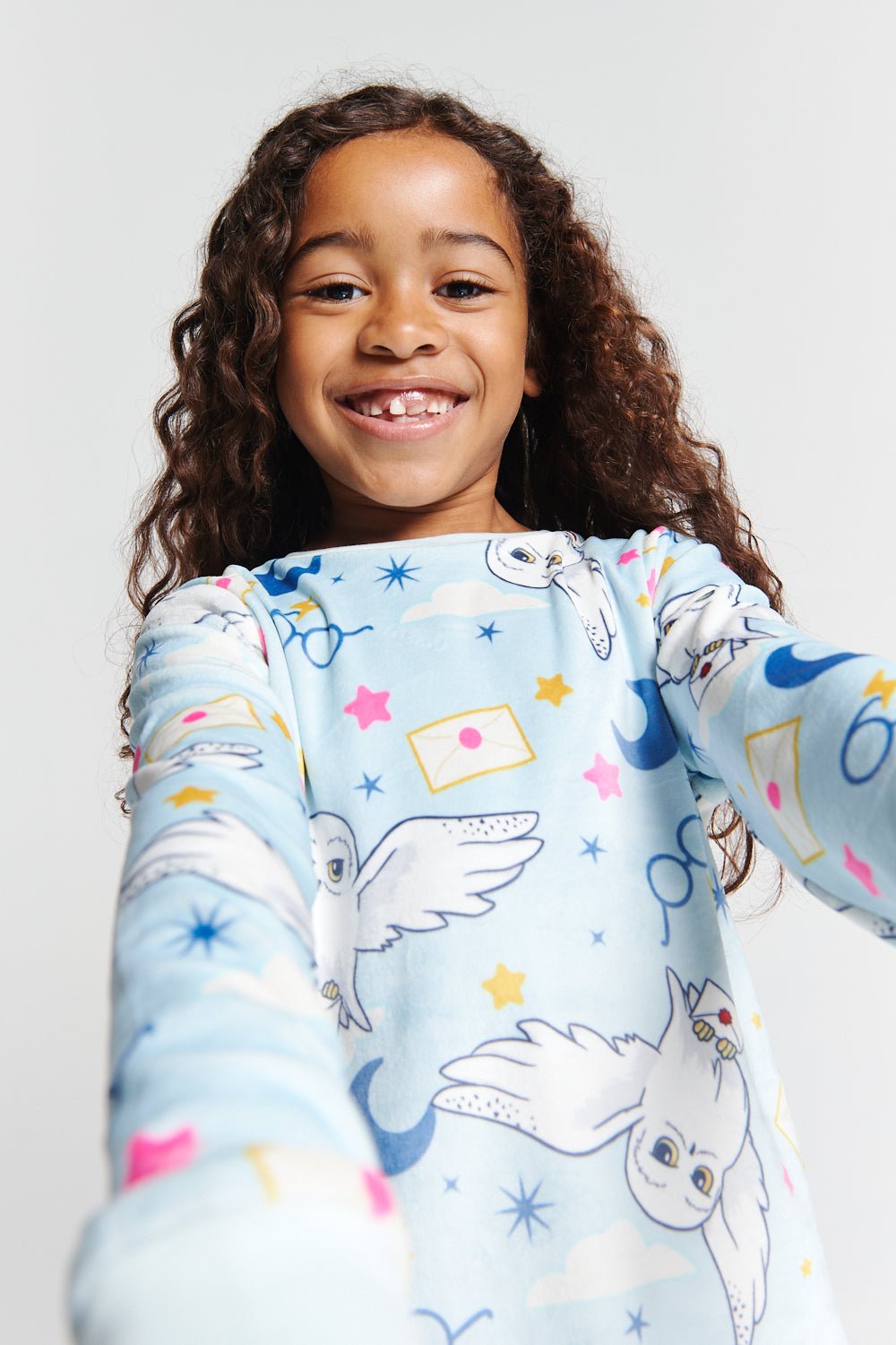 Harry Potter Girls Divine Fleece Pyjama Twosie - Brand Threads