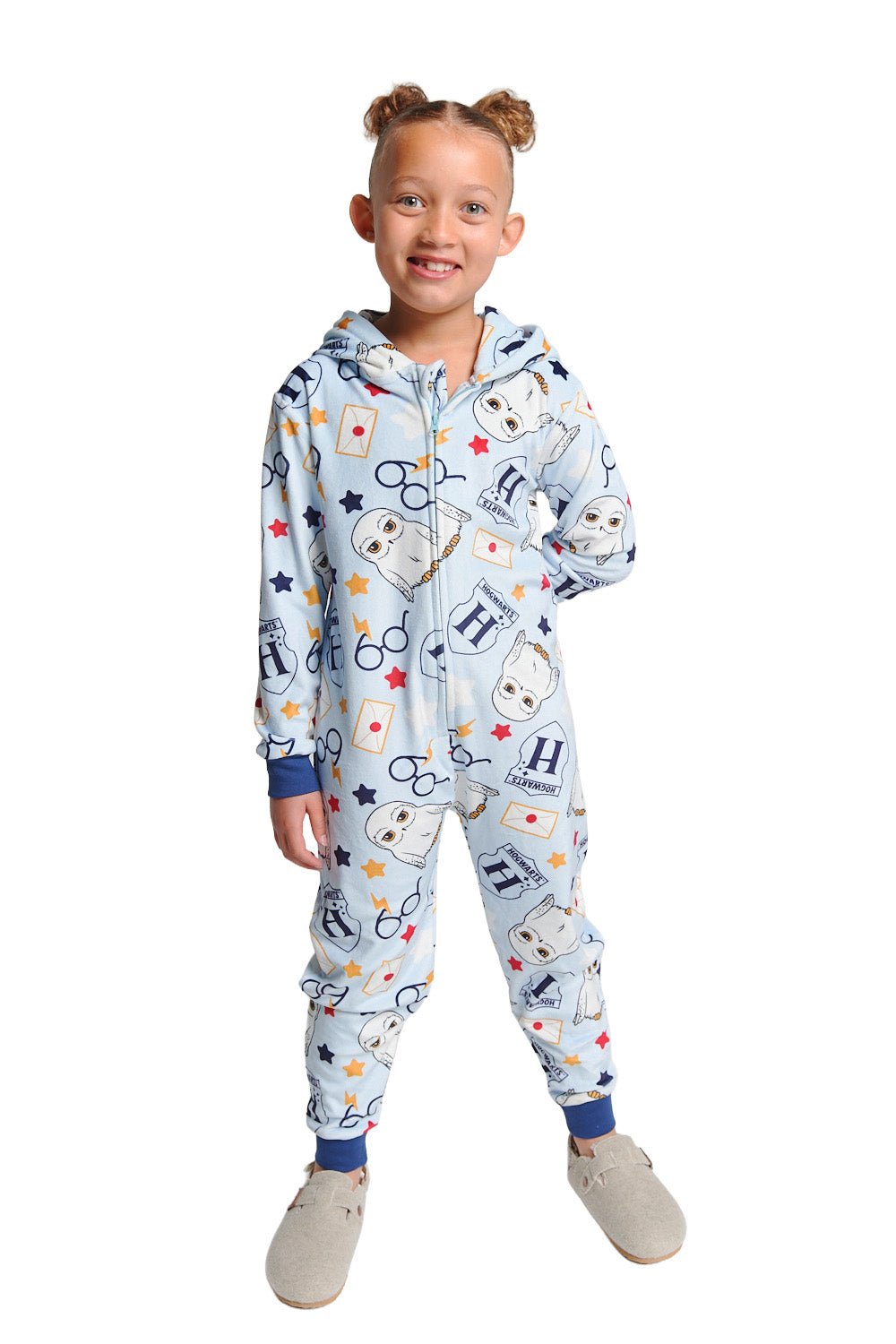 Harry Potter Girls Fleece Onesie - Brand Threads