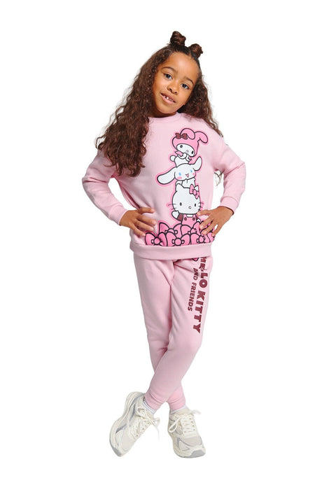 Hello Kitty Cinnamoroll Girls Jogger Set - Brand Threads