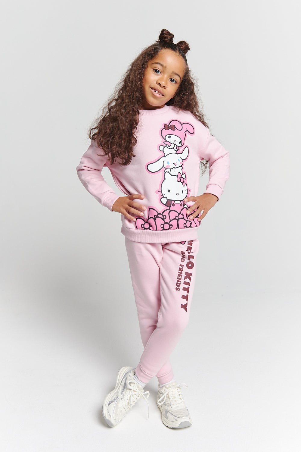 Hello Kitty Cinnamoroll Girls Jogger Set - Brand Threads