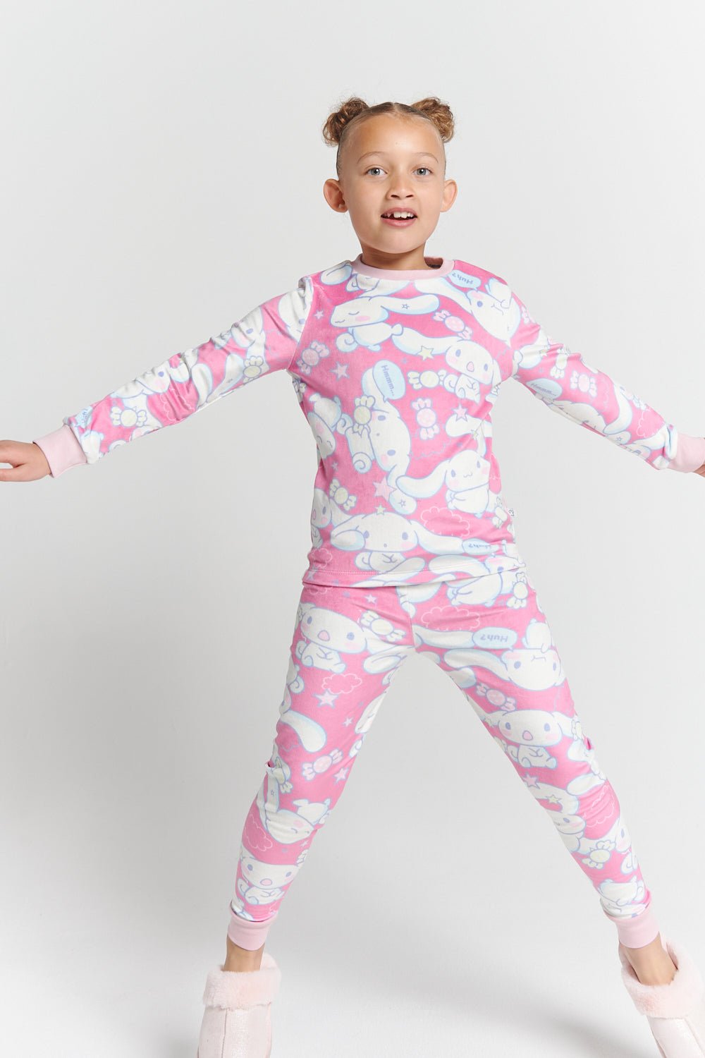 Hello Kitty girls fleece pyjamas - Brand Threads