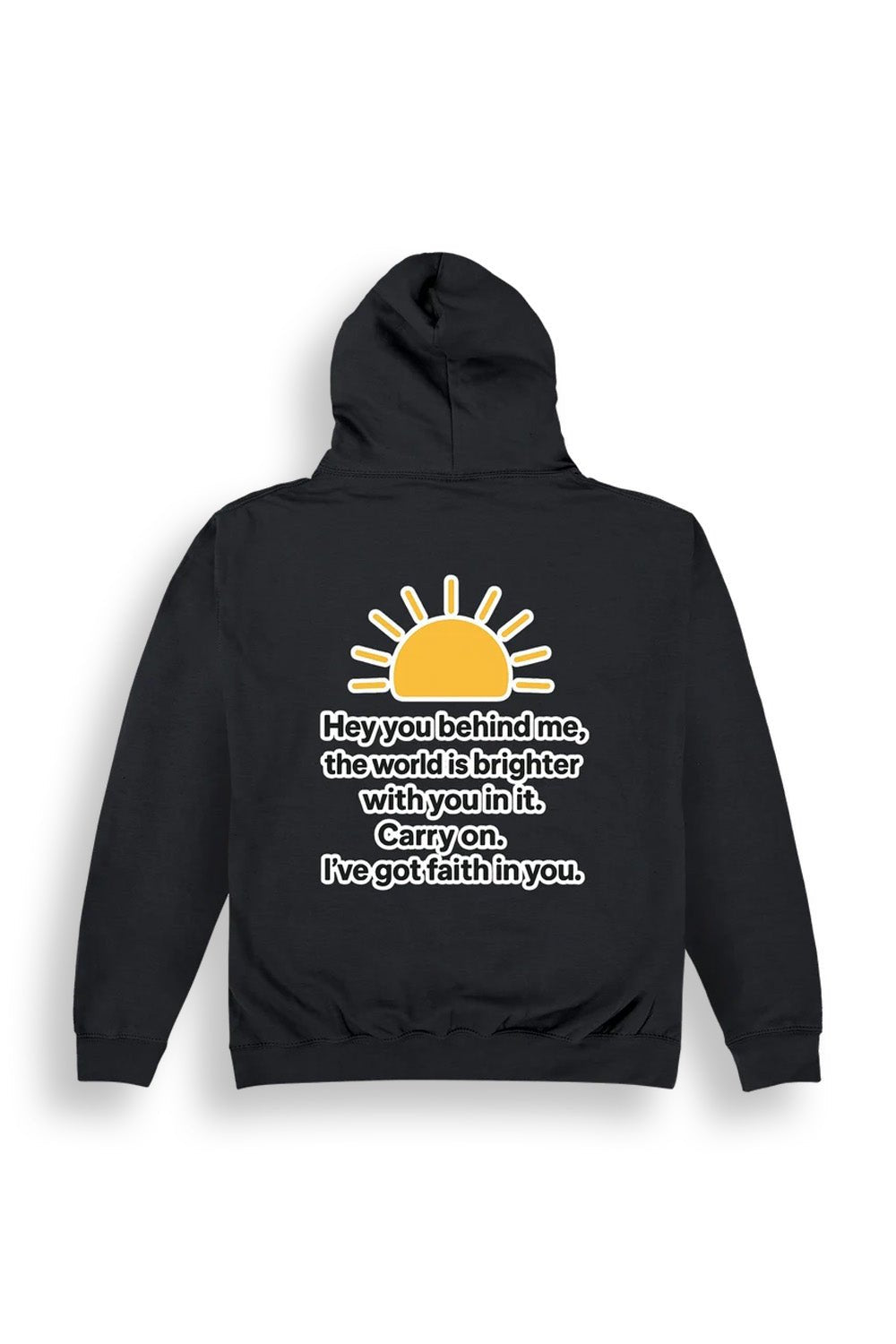 Hey You Behind Me Mental Health Hoodie - Brand Threads